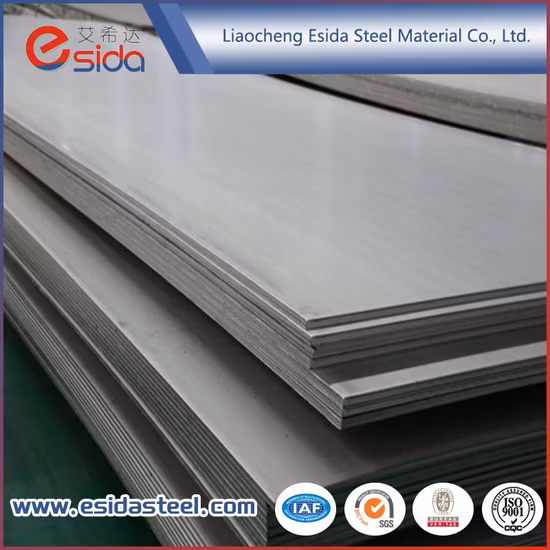 ASTM A240 304 321 316L 310S 1.4841 Cepillado, pulido espejo rayita 2b Ba Acabado de superficie brillante Acero inoxidable laminado en frío y en caliente 1 mm 2 mm 3 mm